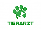Hund Logo, Katze Logo, Tierarzt Logo