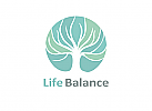 Ökologie, Zeichen, Signet, Logo, Lebensbaum, Life Balance, Natur