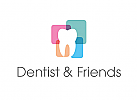 Zhne, Zahnrzte, Zahnmedizin, Zahnpflege, Zahnarzt, Zahn, Logo, Farbflchen