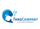 Logo, Fisch, Fischrestaurant, Fischfang, Markenzeichen, Label, Meeresfrchte