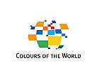 Zeichen, Marke, Welt in Farben, Internationalitt, Globalitt