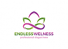 , Wellness, Spa, Kosmetik, sthetische Verfahren, Ergnzungsladen, Lotus, Unendlichkeit Logo