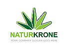 ko logo, Natur logo, kologie logo, Krone logo, Grn logo