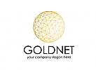Welt, Finanzen, Gold, Erde, Web, Logo
