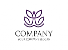Kosmetik logo, Baum logo, Blatt logo, Yoga logo