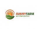 , Sonne, Bauernhof, Bltter, ko, Ausrstung, Landschaft, Natur Logo