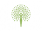 Ökomedizin, Orthopädie, Physiotherapie, Person, Baum, Logo
