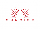 Öko Zeichen, Sonne, Sonnenstrahlen, abstrakt, Logo