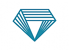 , Diamant Logo abstrakt