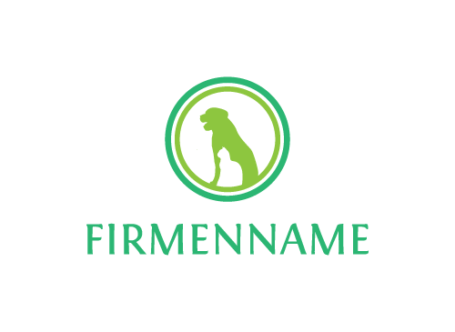 Logo, Tier, Hund, Katze, Tierarzt, Haustier, Pflege