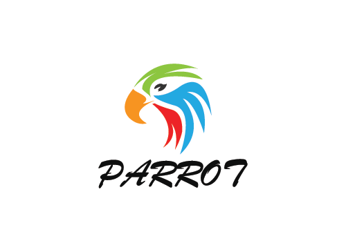 Parrot Logo, Papagei Logo
