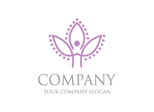 kologie Logo, Lotus Logo, Yoga Logo, Blume Logo, Natur Logo, Wellness, Spa, Kosmetik, Massage, Hotel