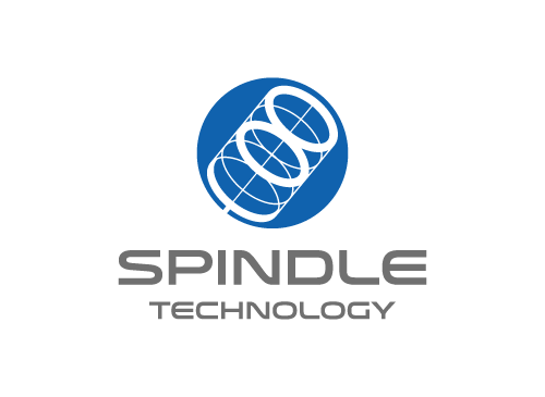 Spindel, Technologie, Bohrer, Industrie, Logo