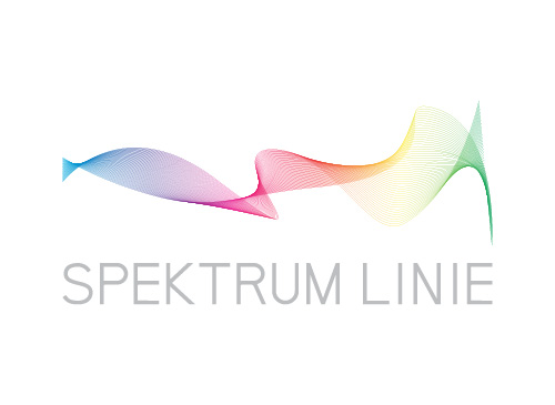 Spektrum, Linie, Musik, bunt, minimalistisch, Logo