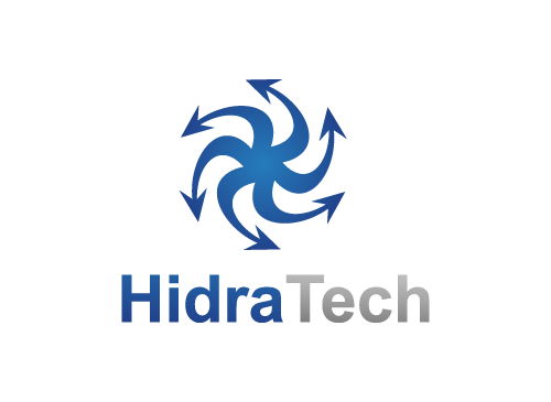 Hydra, Pfeil, Technologie, Industrie, Logo