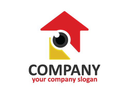 z Haus logo, Auge logo, Reparatur logo, Alarm logo