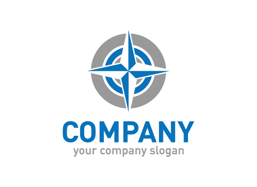 Transport, Logistik, Navigation, Reisebro, Kompass, Logo