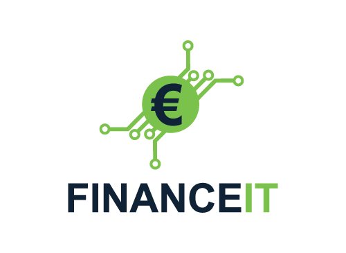 Finanzen logo, Kryptowhrung logo, Geld logo
