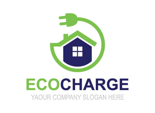 ko logo, Haus logo, Elektriker logo, Strom logo, Solar logo, Energie logo, Bau logo