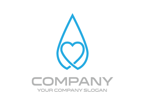 Getrnk Logo, Wasser Logo, frisch logo, sauber logo, Tropfen logo
