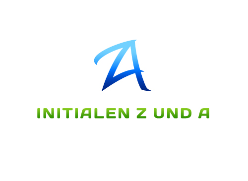 Initialen Z und A