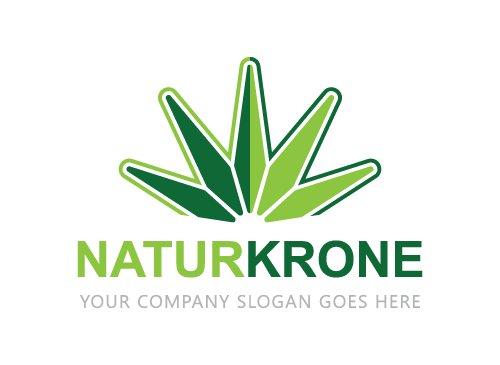 ko logo, Natur logo, kologie logo, Krone logo, Grn logo