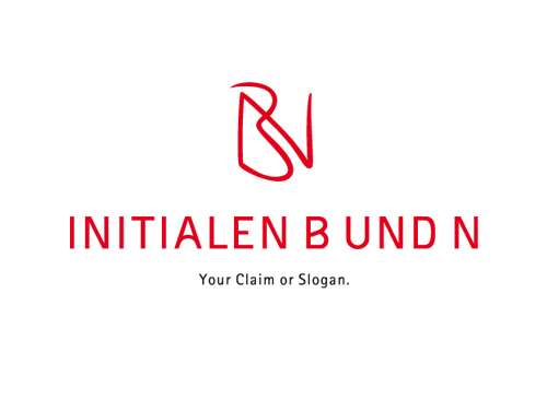 Initialen B und N, BN, NB