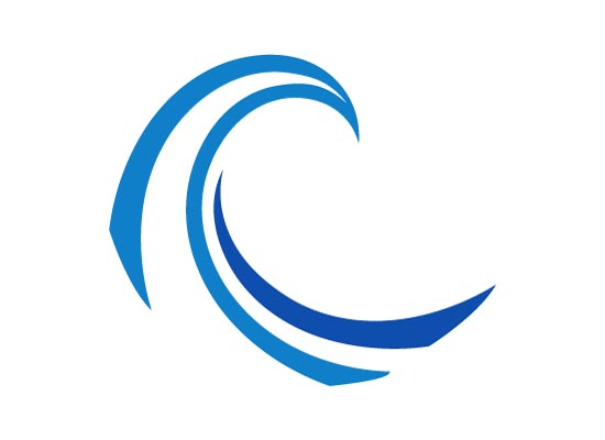 Abstrakte Welle, Wellenform - Logo