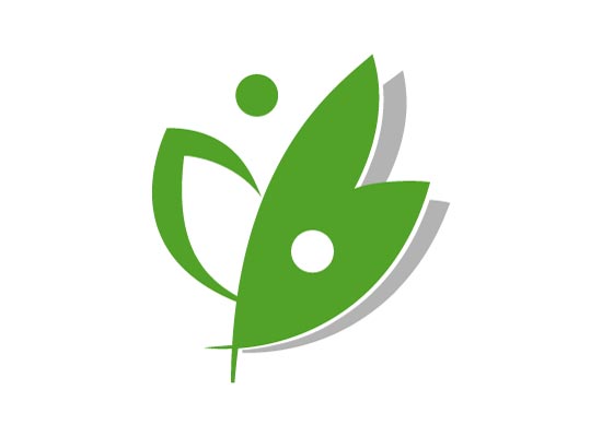 Blatt, Pflanze, Naturheilkunde - Logo