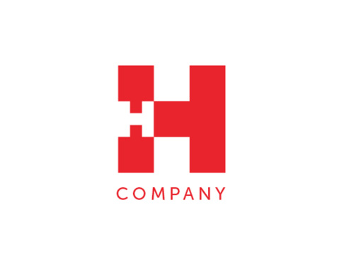Modernes Logo, Buchstaben HH