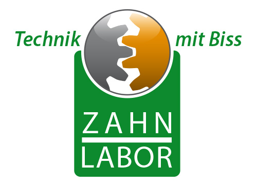 Logo zwei Zahnrder greifen ineinander