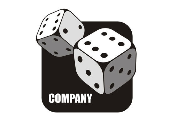 Würfelspiel - Casino Logo