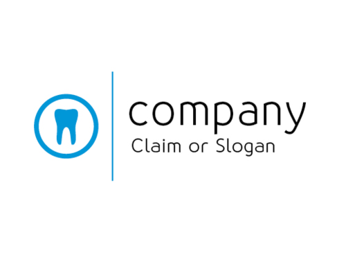 Modernes Logo, Zahnarzt, Zahnmedizin, Dental, Dentallabor