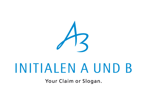 Initialen A und B, AB, BA