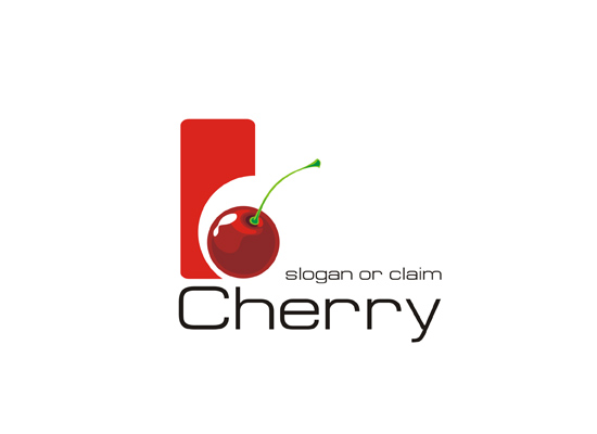 Logo mit Kirschen
