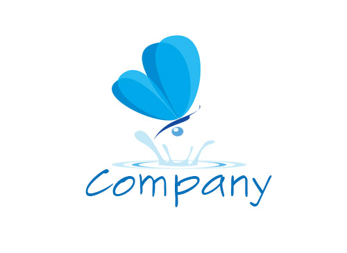 Der Blaue Schmetterling Logo