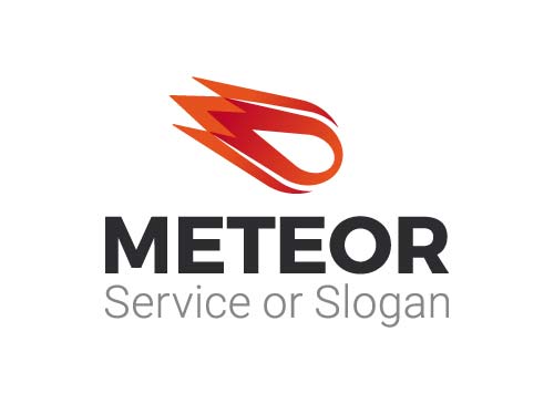 Meteorit Asteroid Logo
