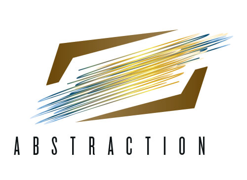 Abstrakte Kunst Logo