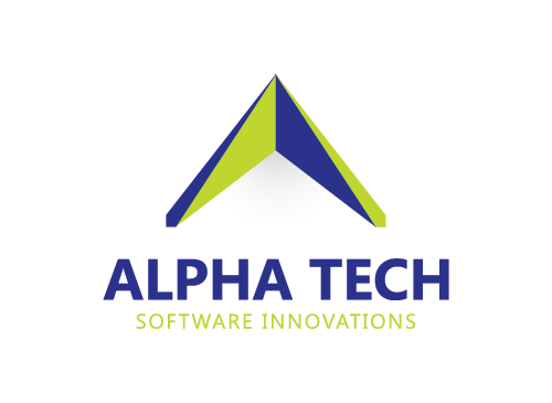 Alpha Logo, Technologie Logo, Software Logo, Innovation Logo