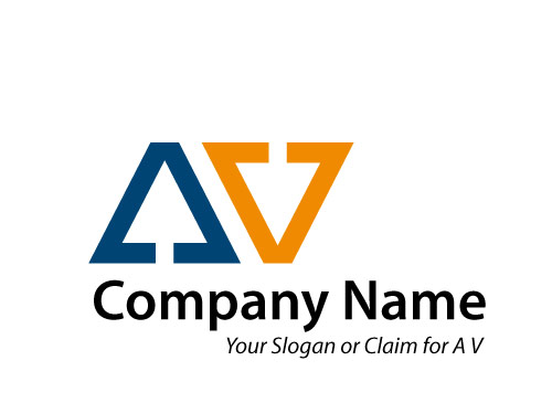 Logo Initiale A und V
