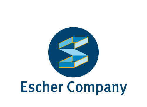 Logo, Signet, S, Escher, 