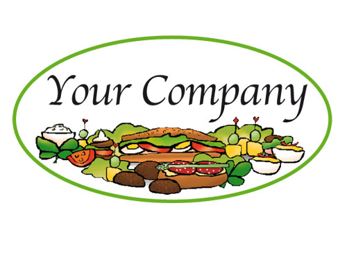 Logo mit Fingerfood