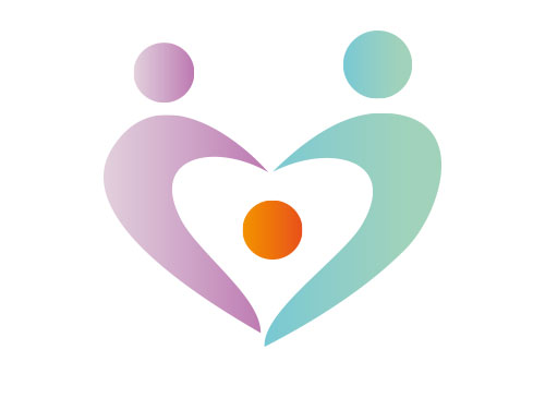 , Familie Logo, Herz Logo