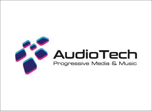 Musik Logo,Technologie Logo, Daten Logo