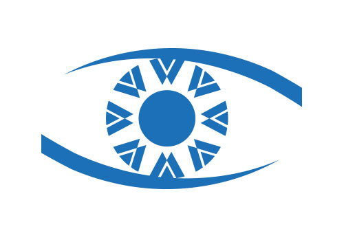 Augenarzt, Optiker Logo