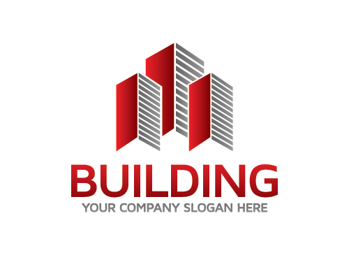 Immobilien Logo, Architektur Logo, Bau Logo