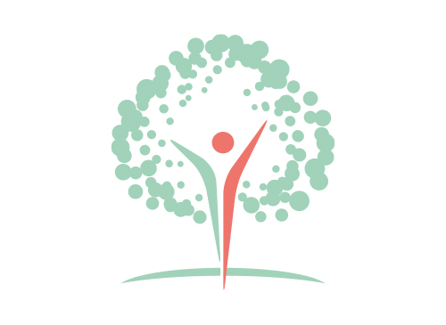 ko Baum, Mensch, Arztpraxis Logo