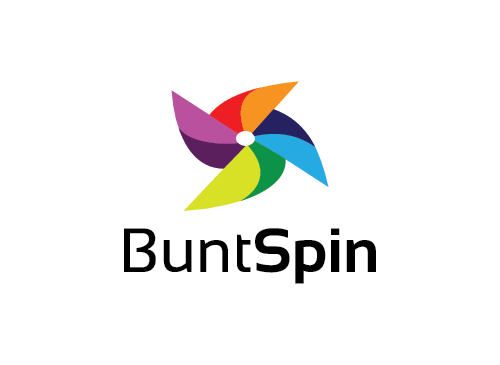 bunt, farbe, Propeller Logo