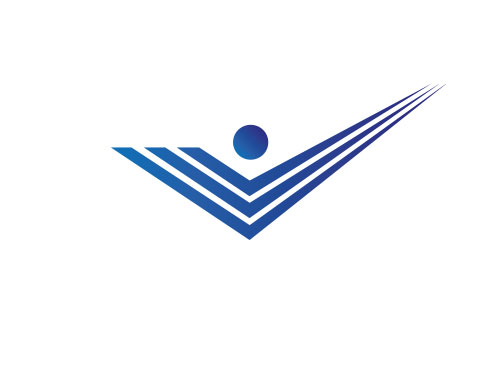 Mensch Logo, Checkmark Logo
