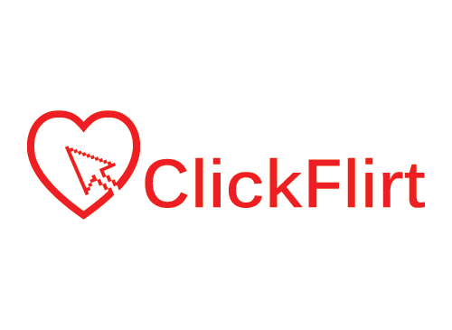 Flirten, Treffen, Dating, Liebe, Herz, Klick Logo
